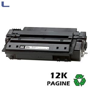 hp compatibile lj 3005 Q7551X alta capacita 12k HP-51X