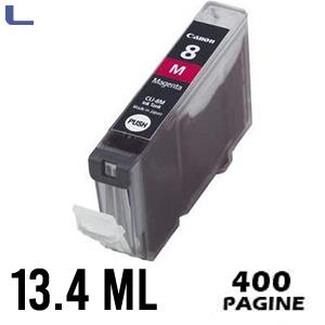 canon compatibile cli-8r con chip pro9000 red