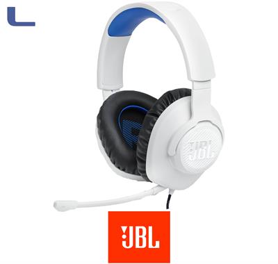 cuffia gaming con mic.ps5 e multipiattaforma jbl white 100p*273