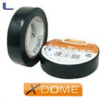 nastro isolante nero 15mm x 10mt xdome *431