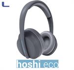 cuffia Bluetooth 5.3 23H autonomia deep bass hoshi eco grey