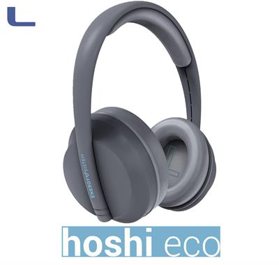 cuffia Bluetooth 5.3 23H autonomia deep bass hoshi eco grey*572