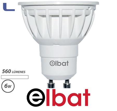 Lampadina led GU10 6W 560LM luce naturale 4000K Elbat *572