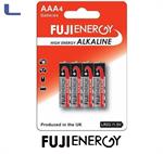 4 batterie ministilo AAA alkaline 1.5v fujienergy *572