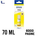 flacone epson 70ml ecotank 113 yellow C13T06B440