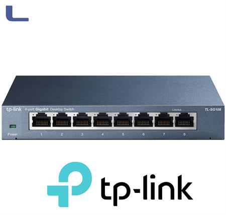 switch 8 porte gigabit metal tp-link