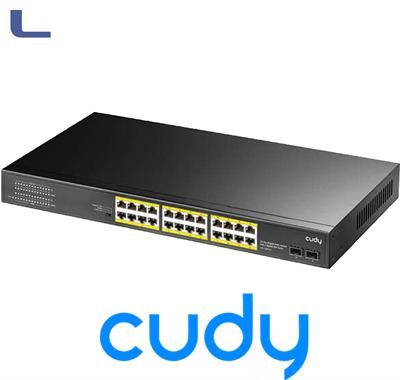 switch gigabit 24 porte poe con 2 porte Gigabit SFP cudy *572