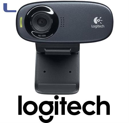 webcam 720p hd con microfono black c310 logitech *677