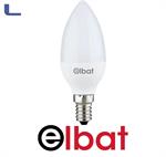 Lampadina led C37 6W 500LM luce calda 3000K Elbat *572