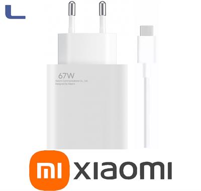 Alimentatore USB 67w + cavo usb A type C xiaomi *273