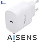 alimentatore usb c 20w 5v/3a 9v/2.22a 12v/1.67a white *572