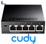 switch 5 porte fast ethernet gigabit cudy*572