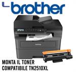 stampante multifunzione laser fax lan wifi brother mfc-l2827dw