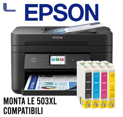 stampante multifunz. inkjet epson wifi workforce wf-2960dwf*739