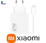 Alimentatore USB 67w + cavo usb A type C xiaomi*572